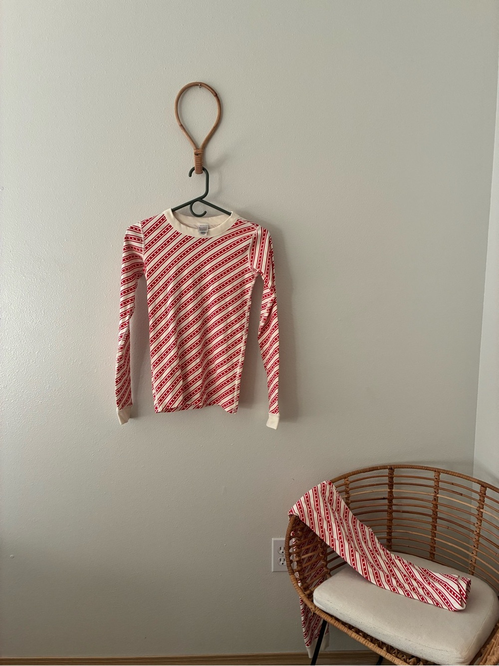 Hanna Andersson Heart Striped Pajama Set